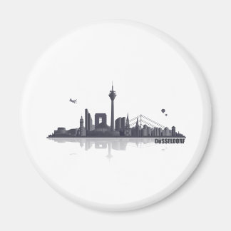 Imã Düsseldorf City Skyline