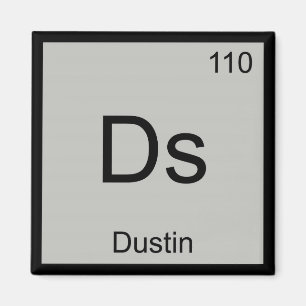 Imã Dustin Nome Elemento Químico Tabela Periódica
