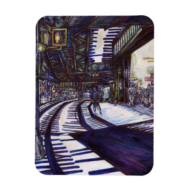 Ímã Dusting the Piano (Vertical)