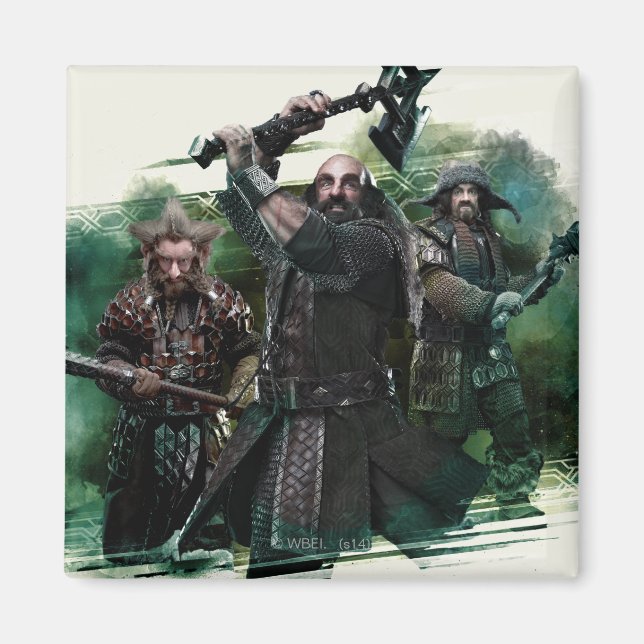 Imã Dwalin, Nori, & Bofur Graphic (Frente)