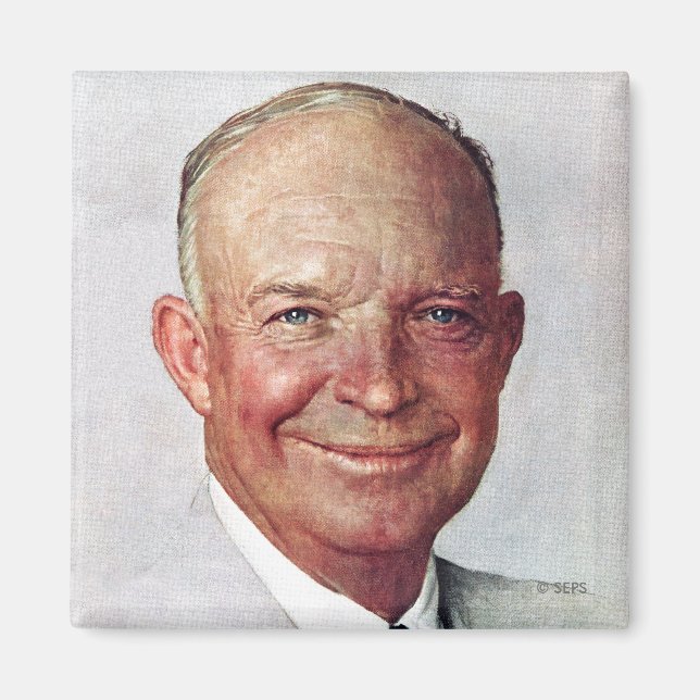 Imã Dwight D. Eisenhower (Frente)