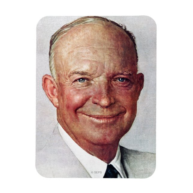 Ímã Dwight D. Eisenhower (Vertical)