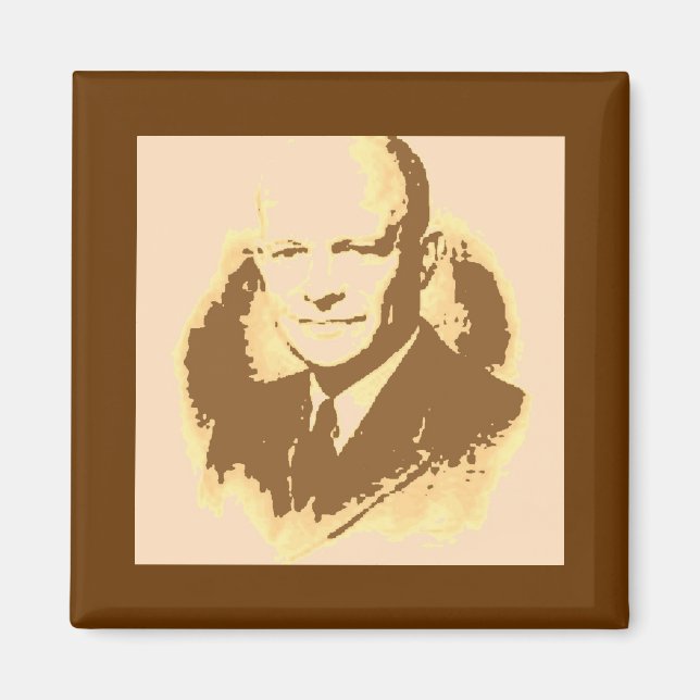 Imã Dwight D Eisenhower (Frente)