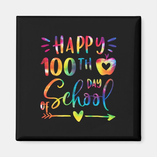 Imã Dye Happy 100º Dia dos Professores Estudantes Ki (Frente)