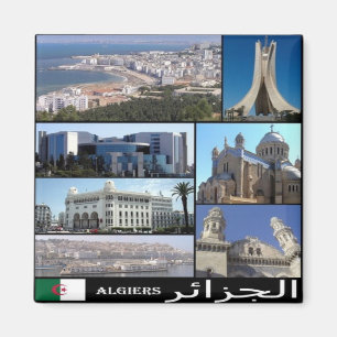 Imã DZ - Argélia - Algeri - Colagem Mosaica