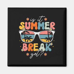 Imã É A Break De Verão No Último Dia Da Escola?