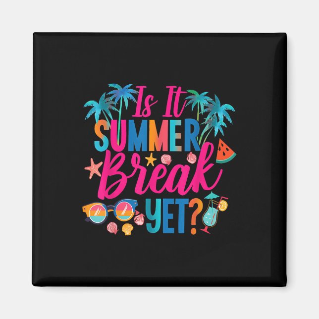 Imã É A Break De Verão, Professora No Final Do Ano? (Frente)