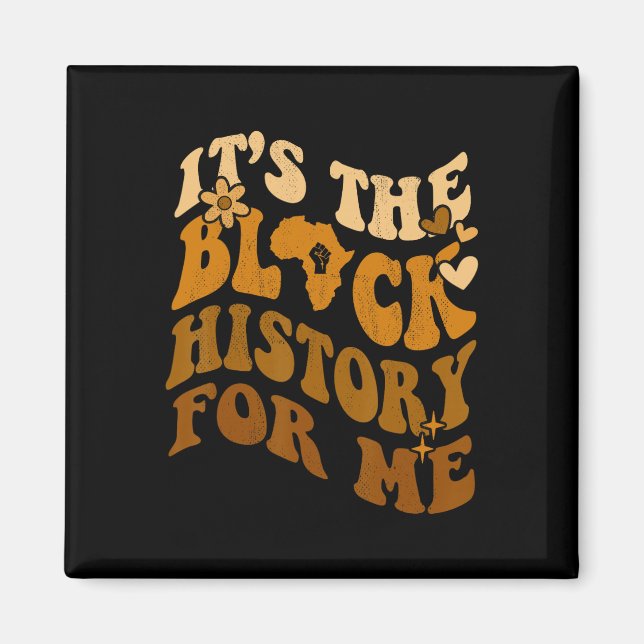 Imã É a história negra para mim mulheres afro-american (Frente)