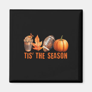 Imã É A SEASON Pumpkin Folha Latte Queda Graças