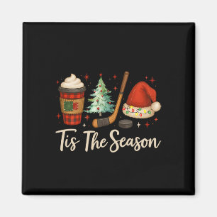 Imã É a Temporada de Hóquei Café Árvore de Natal Hóque
