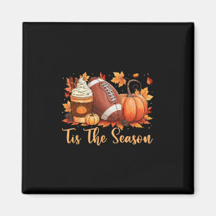 Imã É a Temporada de Outono Ação de Graças Pumpkin Spi