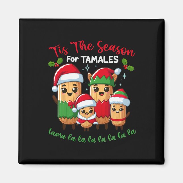 Imã É a Temporada de Tamales Natal Mexicano (Frente)