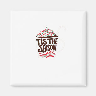 Imã É a Temporada Natal Chocolate com Hortelã
