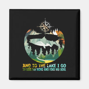 Imã E ao lago vou para perder a cabeça Acampamento Pei