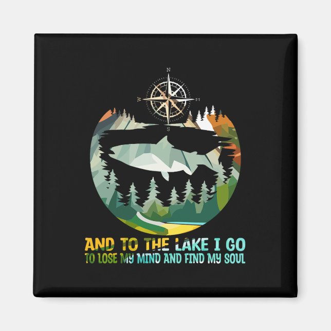 Imã E ao lago vou para perder a cabeça Acampamento Pei (Frente)
