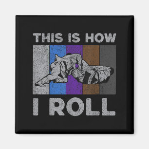 Imã É Assim Que Eu Rolo Vintage BJJ Jiu Jitsu Brasilei