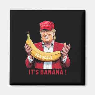 Imã É Banana (para escala) Estelar Funny Trump Tee 0