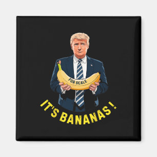 Imã É Banana (para escala) Estelar Funny Trump Tee 0