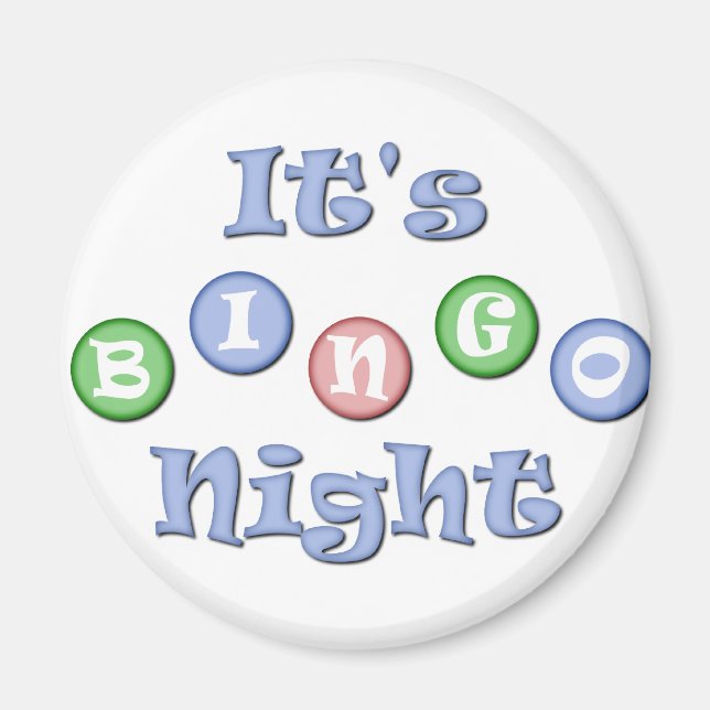 Imã É Bingo Night (Frente)