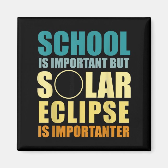 Imã É Camisa Eclipse Solar Mais Importante Eclipse Tot (Frente)