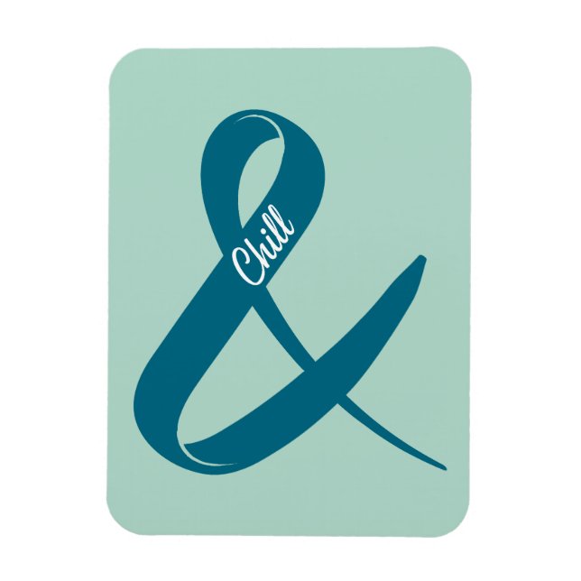 Ímã E Chill Ampersand (Vertical)