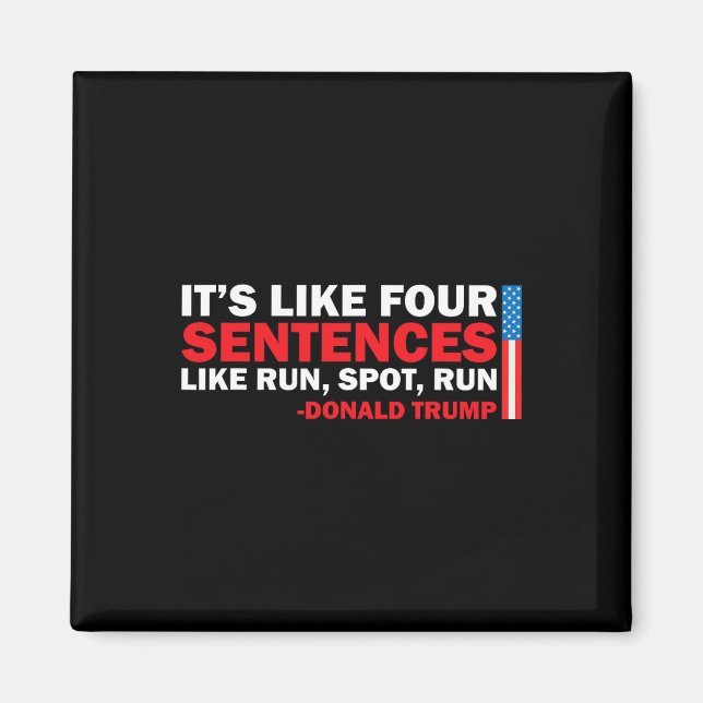 Imã É Como Quatro Sentenças, Como Correr O Trump (Frente)