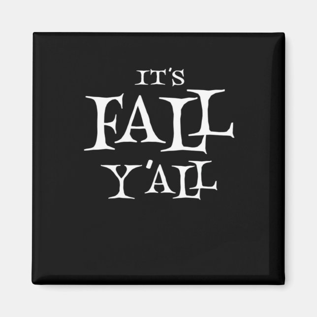 Imã É Estilo criativo de outono (Frente)