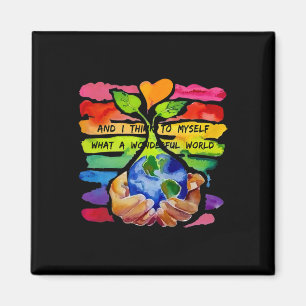 Imã E Eu Penso Para Mim Mesmo Que Uma Terra Maravilhos