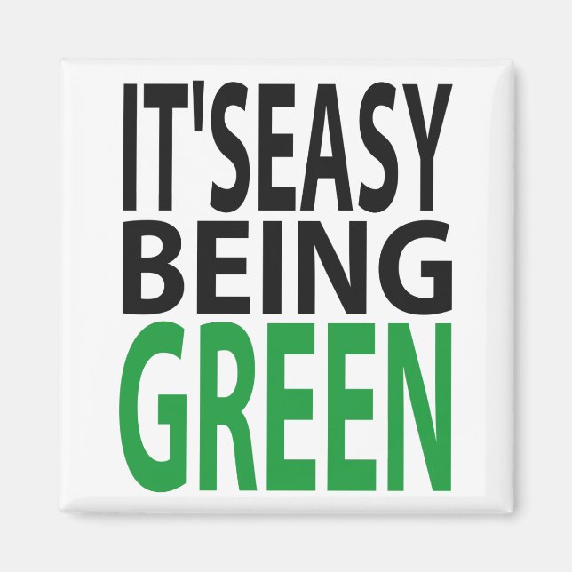 IMÃ É FÁCIL SER VERDE (Frente)