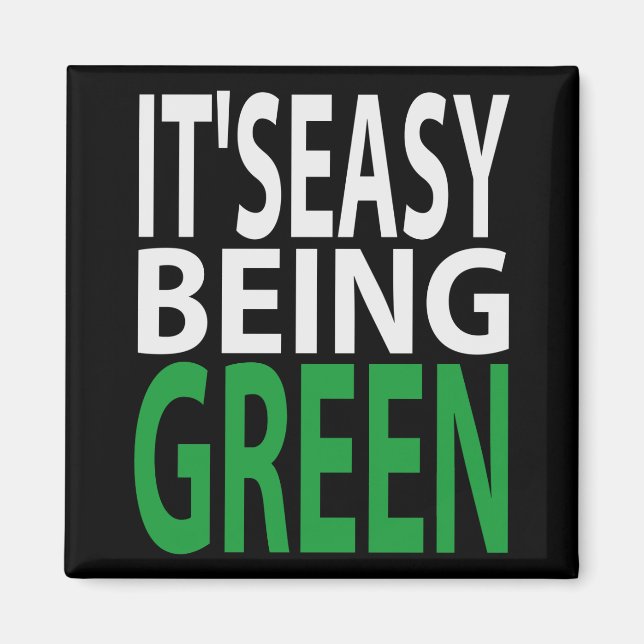 IMÃ É FÁCIL SER VERDE (Frente)