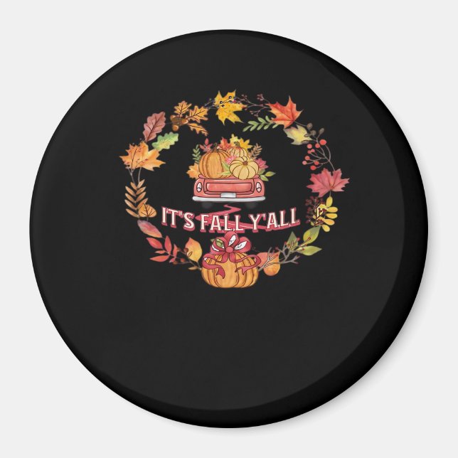 Imã É Fall Y’all Harvest Road (Frente)