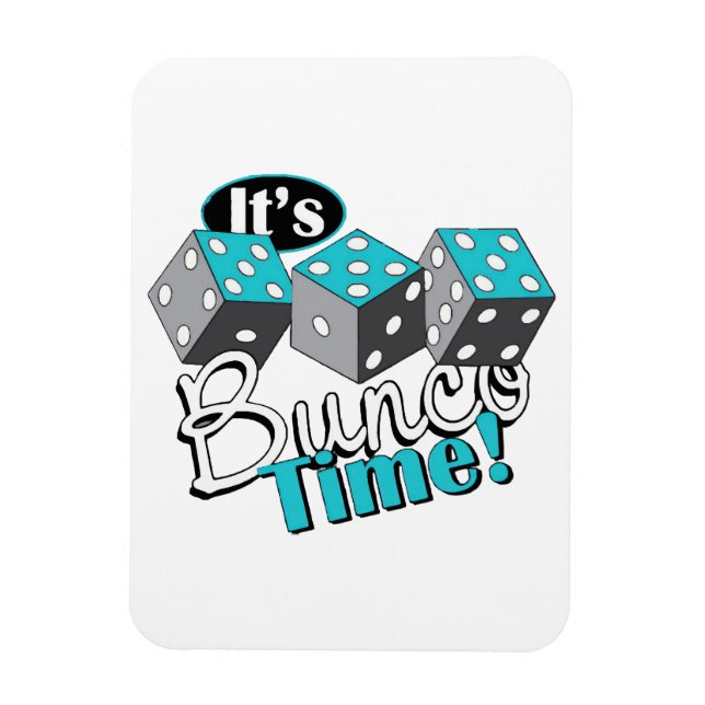 Ímã É hora de Bunco! (Vertical)