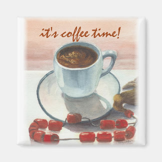 Imã é hora do café!