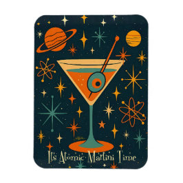 Ímã É hora do Martini Atômico Estrelas Cósmicas