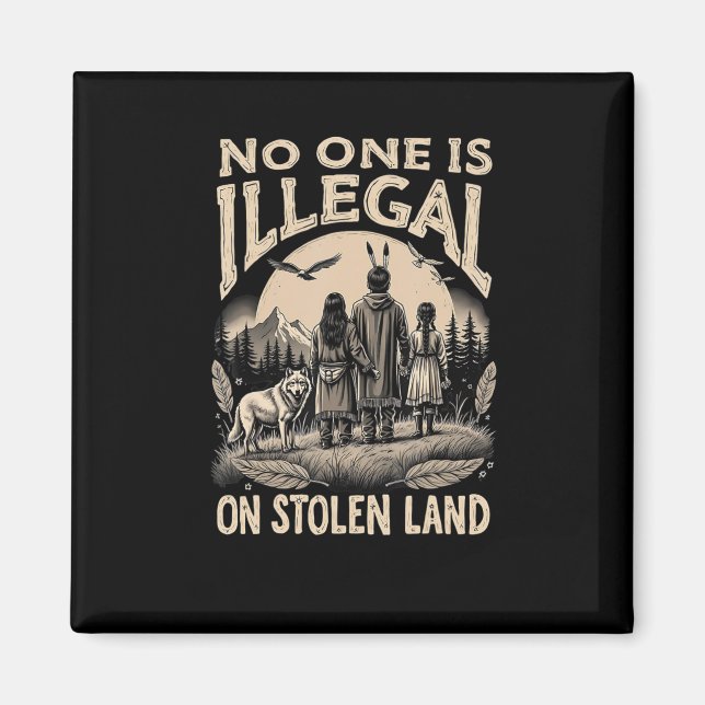 Imã É Ilegal Em Terra Roubada 90 (Frente)