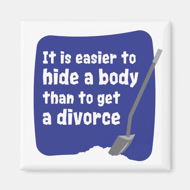 Imã É mais fácil esconder um corpo (Frente)