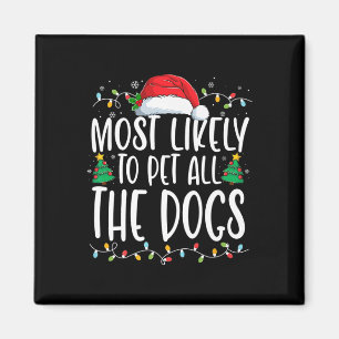 Imã É Mais Provável Pet Todos Os Cães De Natal Diverti