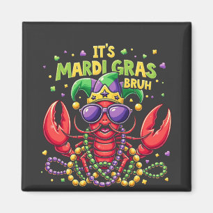 Imã É Mardi Gras Bruh Engraçado Shrimp Nova Orleans