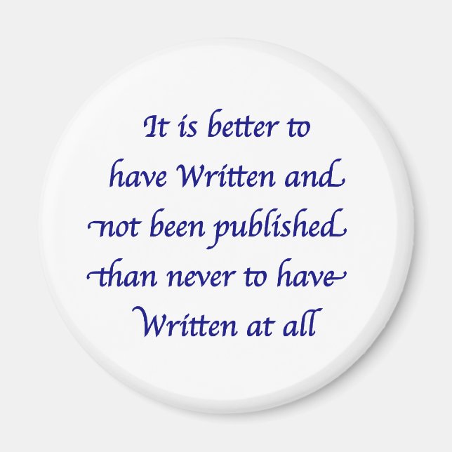 Imã É melhor ter escrito (Frente)