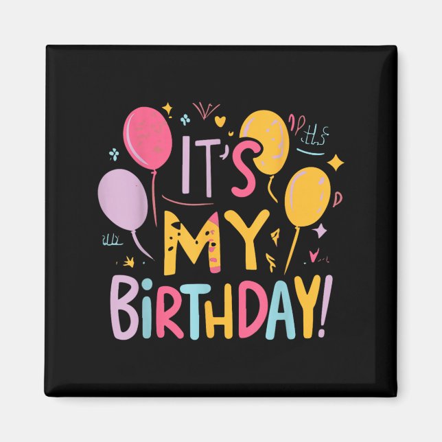 Imã É Meu Aniversário 3 (Frente)
