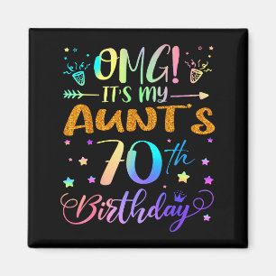 Imã É Meu Aniversário de 70 Anos da Minha Tia Doce 70