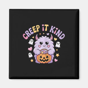 Imã É Muito Engraçado Monstro Bonito Halloween