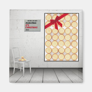 Imã "É Natal" de Jessica Claus