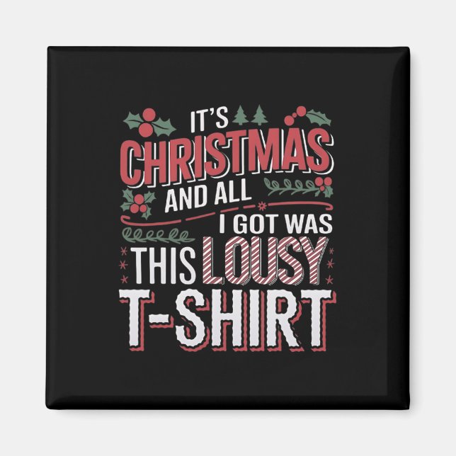 Imã É Natal e tudo o que tenho foi um péssimo Natal (Frente)