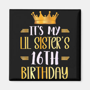 Imã É o 16º aniversário da minha irmãzinha Feliz 16 an