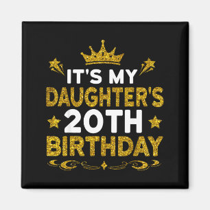Imã É o 20º aniversário da minha filha Feliz aniversár