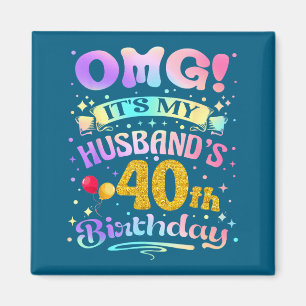Imã É o 40º aniversário do meu marido, feliz 40 anos