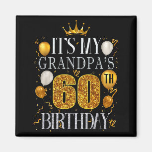 Imã É o 60º Aniversário do Meu Avô Feliz Aniversário 6