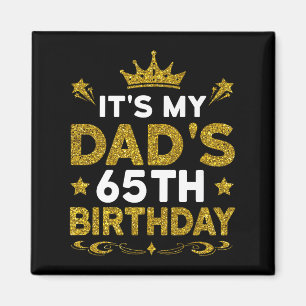 Imã É o 65º Aniversário do Meu Pai Feliz Aniversário 6