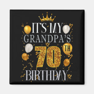 Imã É o 70º Aniversário do Meu Avô Feliz Aniversário 7